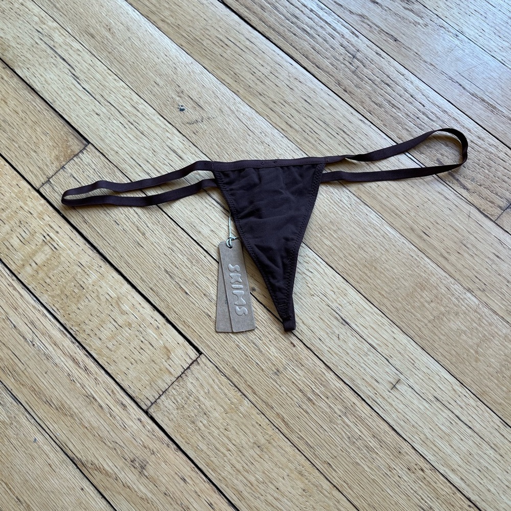 Dark Brown Skims Micro thong
